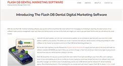 Desktop Screenshot of flash-db.com